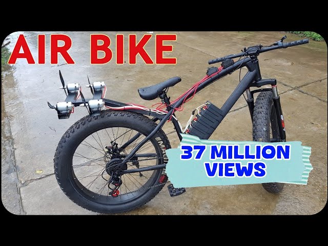 DIY Air Bike Build at Home – Using 775 Motor v4