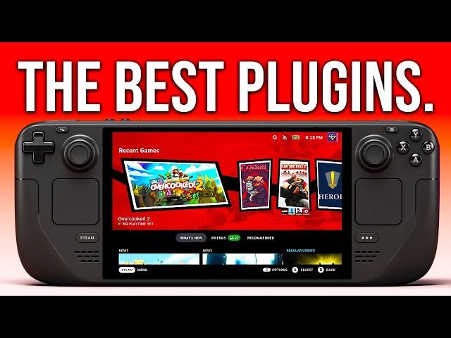 My FAVORITE Steam Deck Plugins in 2026!