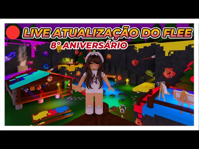🔴 LIVE DE ATUALIZAÇÃO DO FLEE - 01/08/2025 - Roblox