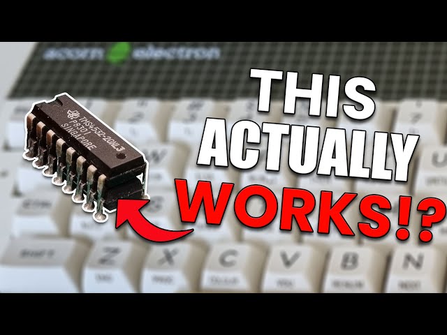 Piggy Back RAM fix! Acorn Electron Repair