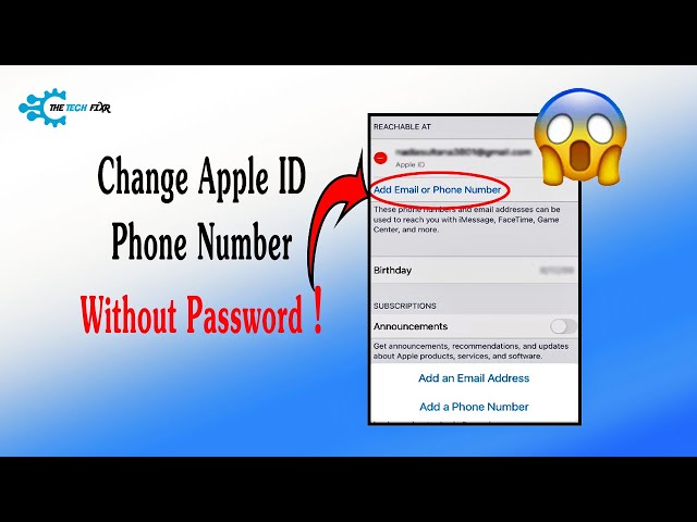 How to Change Apple ID Phone Number without Password? Learn the Trick!