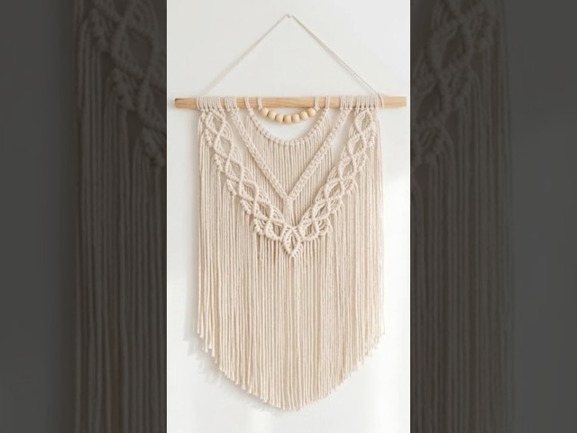 DIY Macrame Layered Wall Hanging | Easy Boho Home Decor Tutorial