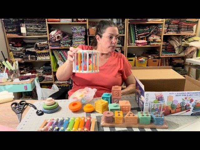 Unboxing my new Montessori Baby Toy Set, a great gift idea!