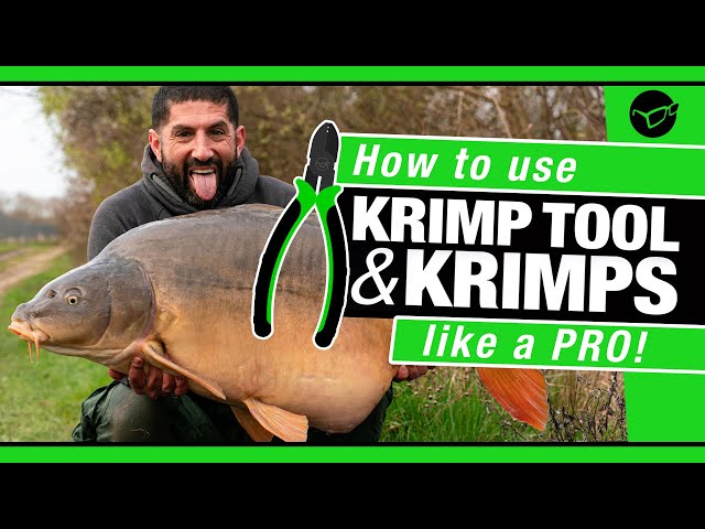 How To Use Korda Krimps With Ali Hamidi  | Carp Fishing