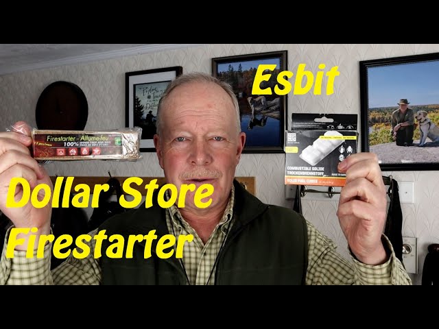 Esbit VS Dollar Store Fire Starters