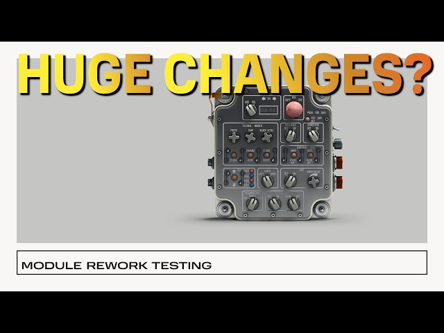 Module Overhaul Could Be Coming - First Look - WoT: HEAT