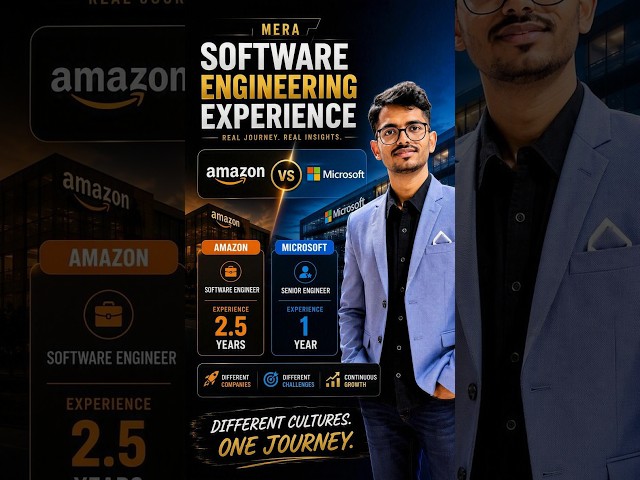 Amazon vs Microsoft: My Real Software Engineering Experience 🔥