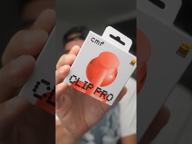 There’s Something Unique About These Open Fit Earbuds!  🎧✨ ( CMF Clip Pro )