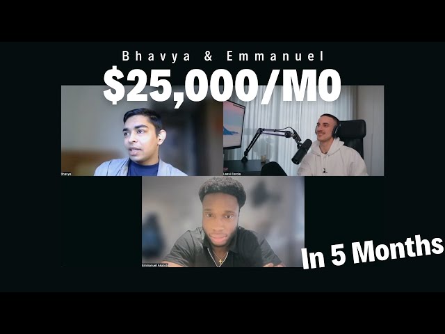 How These Two Students Built A $25,000/mo Agency In 5 Months