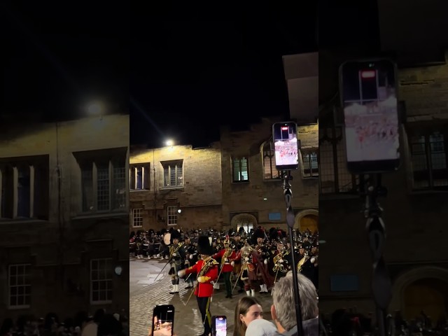 It Sounds Like a Battlefield… But It’s the Edinburgh Tattoo! #militarytattoo #edinburgh #scotland
