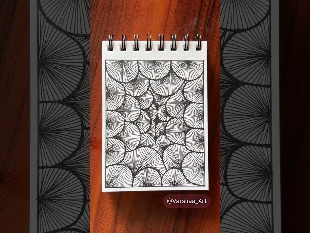 Day 394 - Easy Doodle Art Tutorial #doodle #doodleart #easy #drawing #art #zentangle #zen