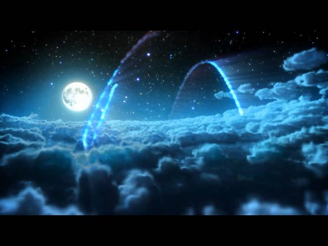 LOGO INTRO 3D, High Definition, 1080p, 720p,  Night Sky