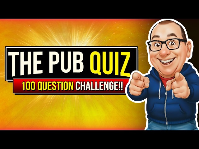 6 Round Pub Quiz | 100 General Knowledge & Trivia Questions