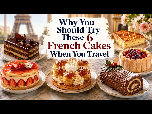 I Love French Cakes! You Should Try These 6 Next Time You Travel