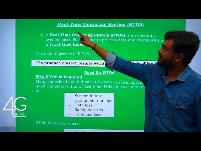RTOS in Tamil | Real Time OS | Embedded Systems and IoT in Tamil | Unit 2 