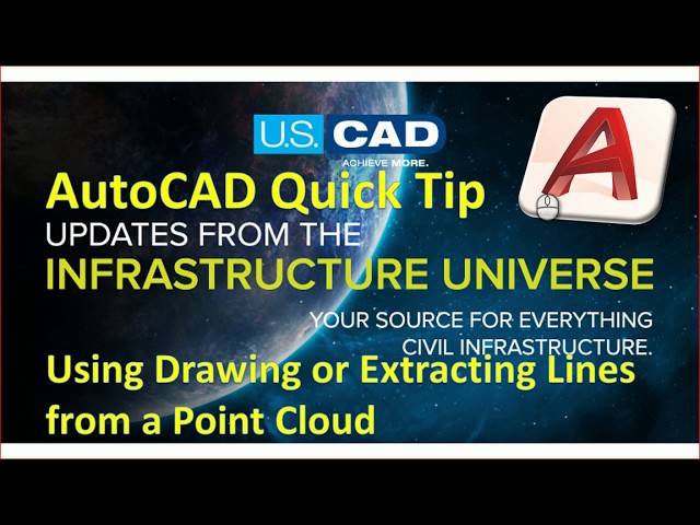 Extract Lines From Point Cloud In AutoCAD