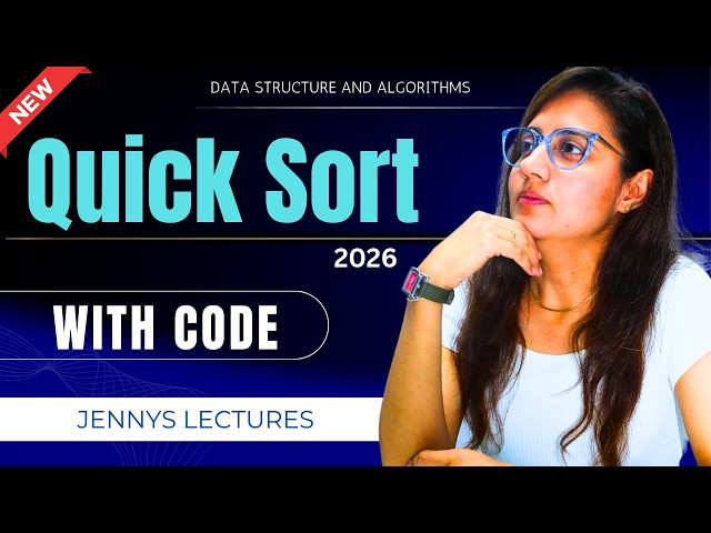 Quick Sort in Data Structure | Dry Run, Recursion & Time Complexity | DSA Course For beginners