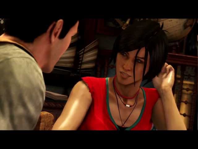 Claudia Black | Chloe Frazer in Uncharted 2 humor scenes 2009