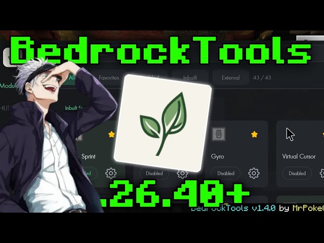 BedrockTools v1.26.40+ for MCPE/Bedrock (Unity Mod) | LeviLauncher For Minecraft