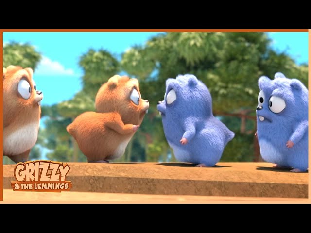 Double Trouble | Grizzy & the lemmings | 30' Compilation | 🐻🐹 Cartoon for Kids