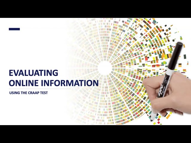Evaluating Online Information