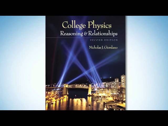 Tutorials for College Physics with Dr. Nicholas Giordano