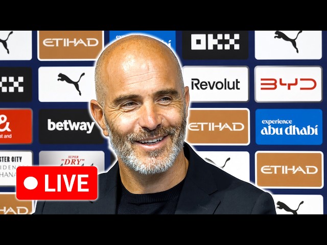 🔴 LIVE | Enzo Maresca and Philippe Clement post-match press conferences | Man City 5-0 Norwich City