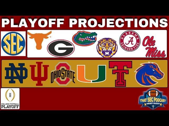 Week 4 Recap, SEC Panic Meter, Early Week 5 Preview & Playoff Projections