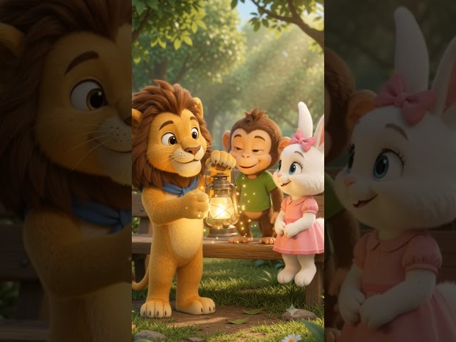 🏮✨ The Little Garden Lantern | Fun Toons Short #96🏮 WHAT DID BELLA SPOT BESIDE THE BENCH?