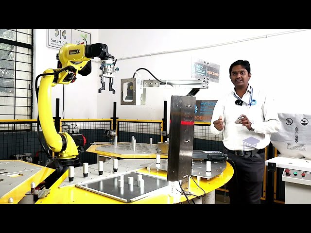 FANUC Robot M-10iD/12 (6-Axis) | Robot Programming using Teach Pendant | Robotics Lab | GTTC