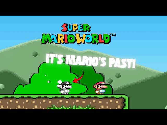 This SMW Rom Hack Explores Mario's Past