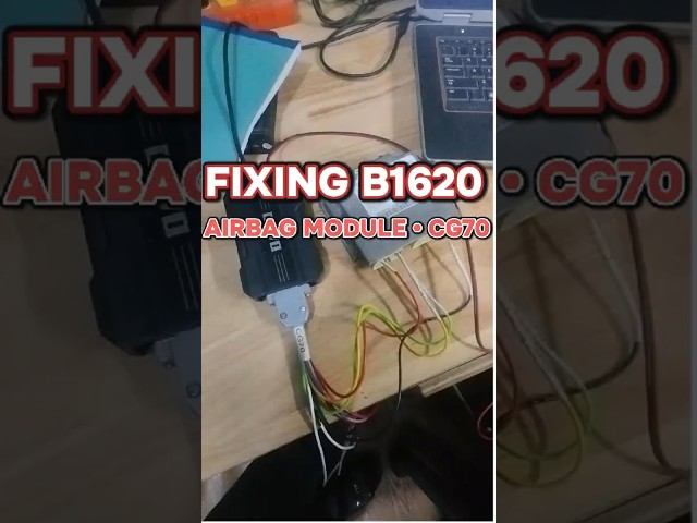 Fixing B1620 Internal Fault on IBag Airbag Module Using CG70 | Quick Repair Guide #ecurepair