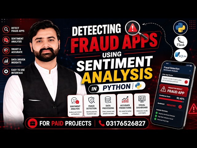Detecting Fraud Apps Using Sentiment Analysis & Machine Learning | CS619 Final Year Project | Python