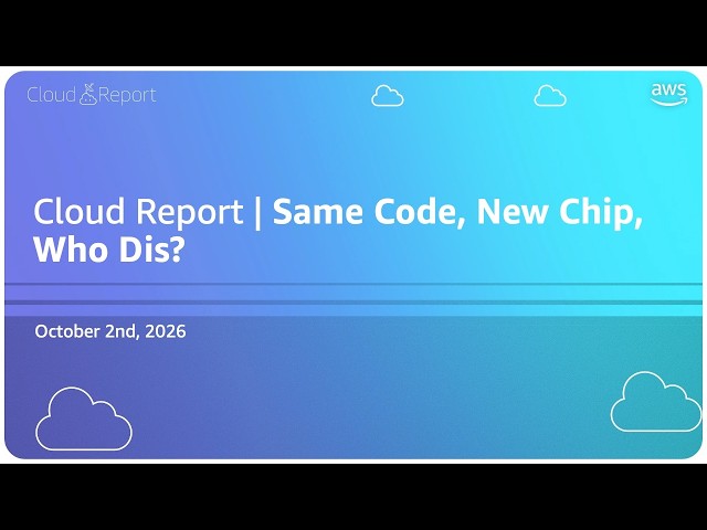 Same Code, New Chip, Who Dis?