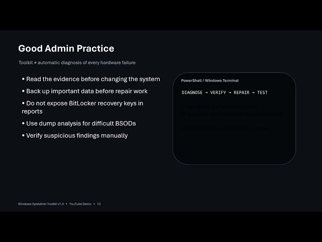 Windows SysAdmin Toolkit