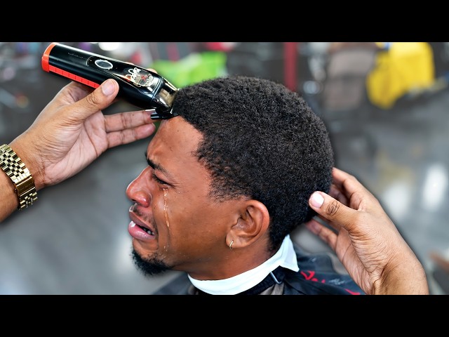 HAIRCUT TUTORIAL: LOW TAPER | DID HE LIKE IT?