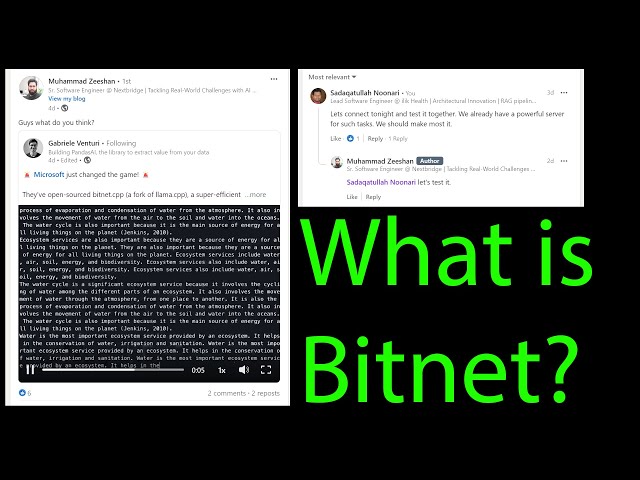 Trying MS Bitnet for first time