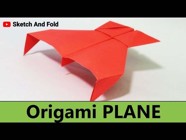 How To Make Origami Jet | Easy Origami Plane