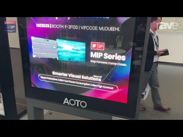 ISE 2025: AOTO Reveals AU Series of Outdoor Digital Signage Displays