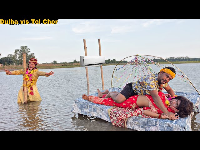 PRESHAN DULHA v/s TEL CHOR ||  Hera-Pheri New Amazing Comedy Video || Bindas Fun Nonstop