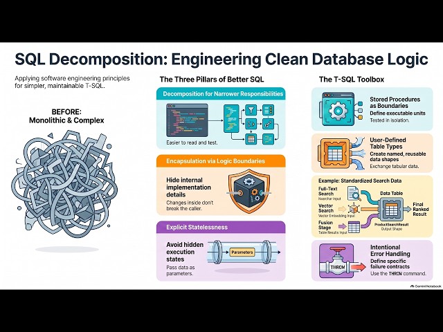 (Podcast) Mastering SQL Decomposition and Clean Database Architecture