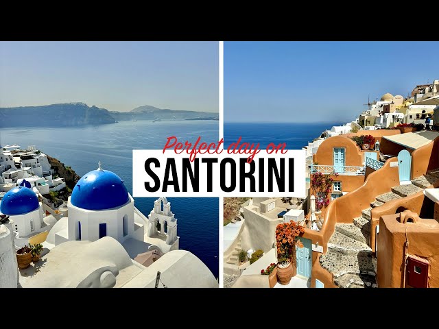 🇬🇷Perfect day on SANTORINI: island exploration and sunset views 🌅