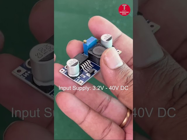 LM2596 DC-DC Buck Converter #shorts #TechnologyGuide