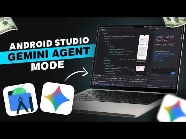 Android Studio Gemini Agent Mode: Full Stack App Build
