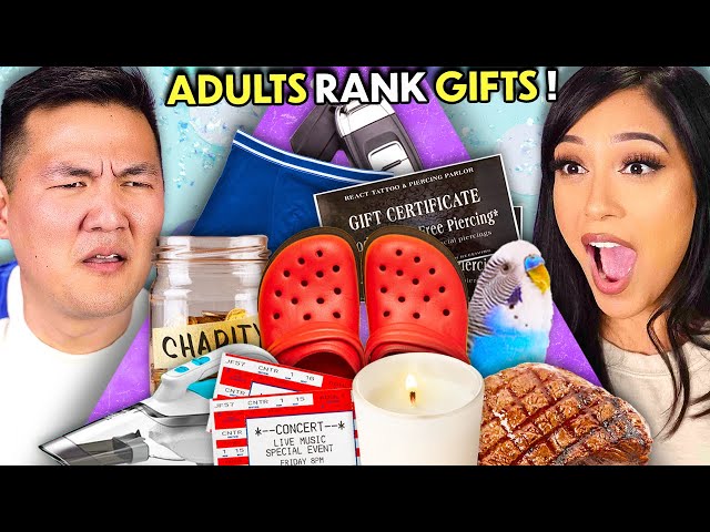 Adults Rank Holiday Gifts! | React