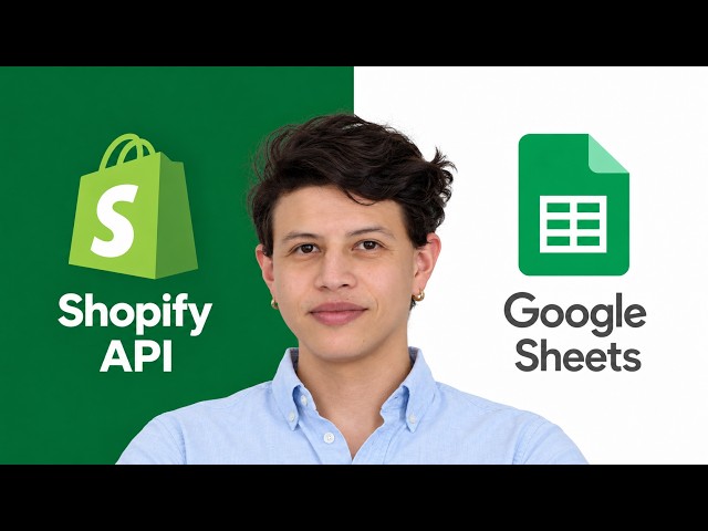 Shopify API to Google Sheets using Apps Script (Inventory Dashboard)