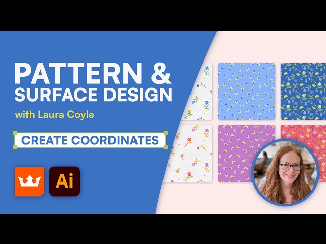 Custom Coordinates: Faster pattern variations and colorways in Adobe Illustrator