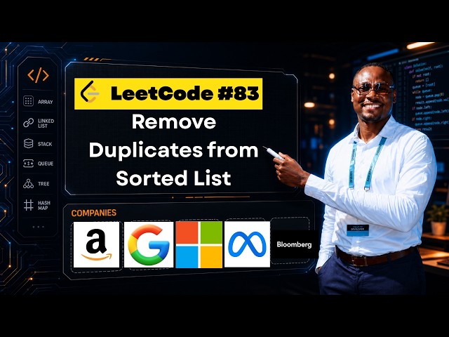 Linked List Pointers Made Simple: LeetCode 83 Walkthrough