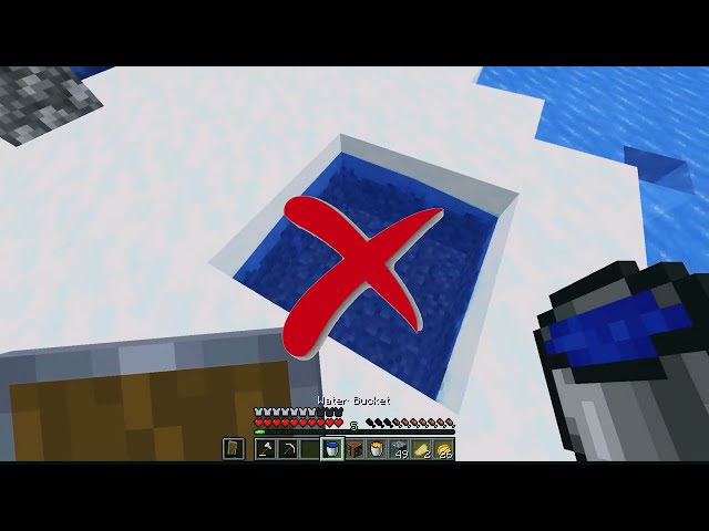 I Tried Building an Infinite Water Pool And Ruined Everything 💀