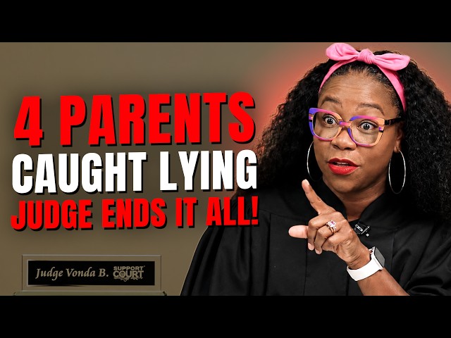 4 Parents Caught LYING About Child Support — Judge Vonda B Shows Zero MERCY!